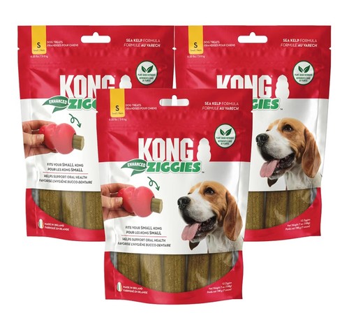 Kong ziggies pack - 3, small