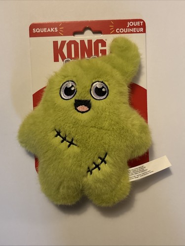 Kong snuzzles fuzzy glow green - kong,