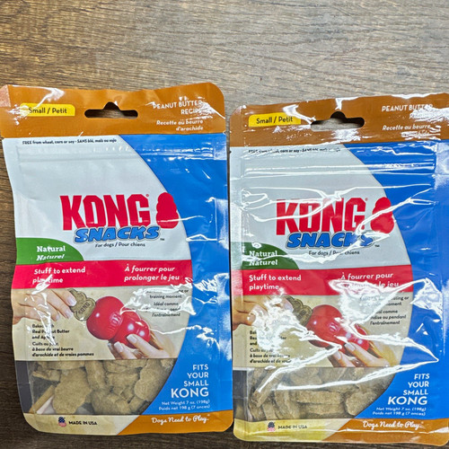 Kong snacks peanut - (2-pack),