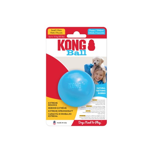 Kong puppy ball assorted color - puppy,