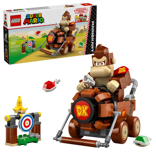 Lego super mario - lego, donkey