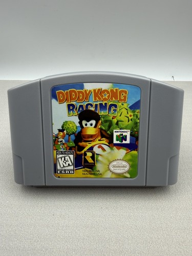 N64 diddy kong racing games - kong,