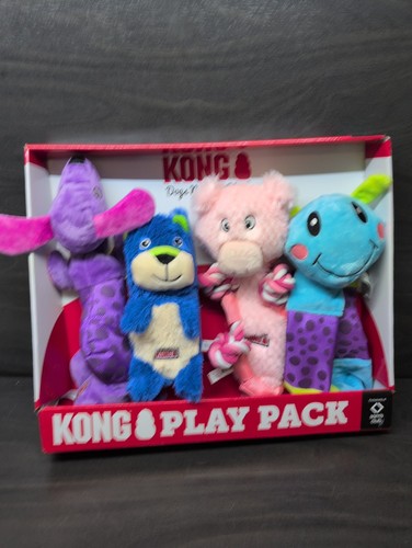 Kong toy play - 4, pack
