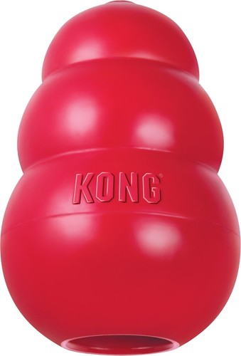 Kong classic dog rubber chew - kong,
