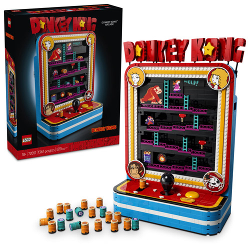 Lego donkey kong arcade - donkey,