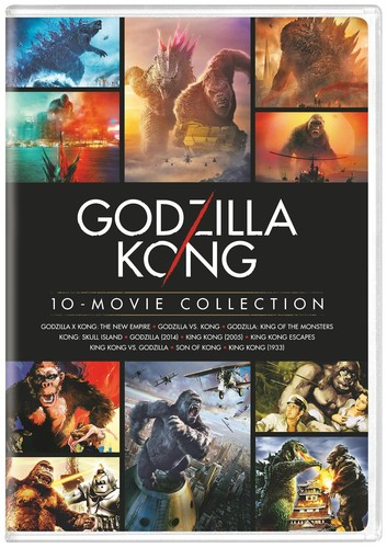 Godzilla kong 10 film - /,