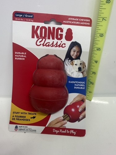Kong classic large dog toy - large,